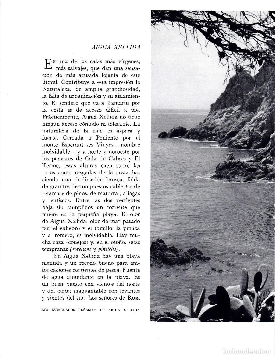 Postales: LAMINA 5743: Cala Xellida - Josep Pla