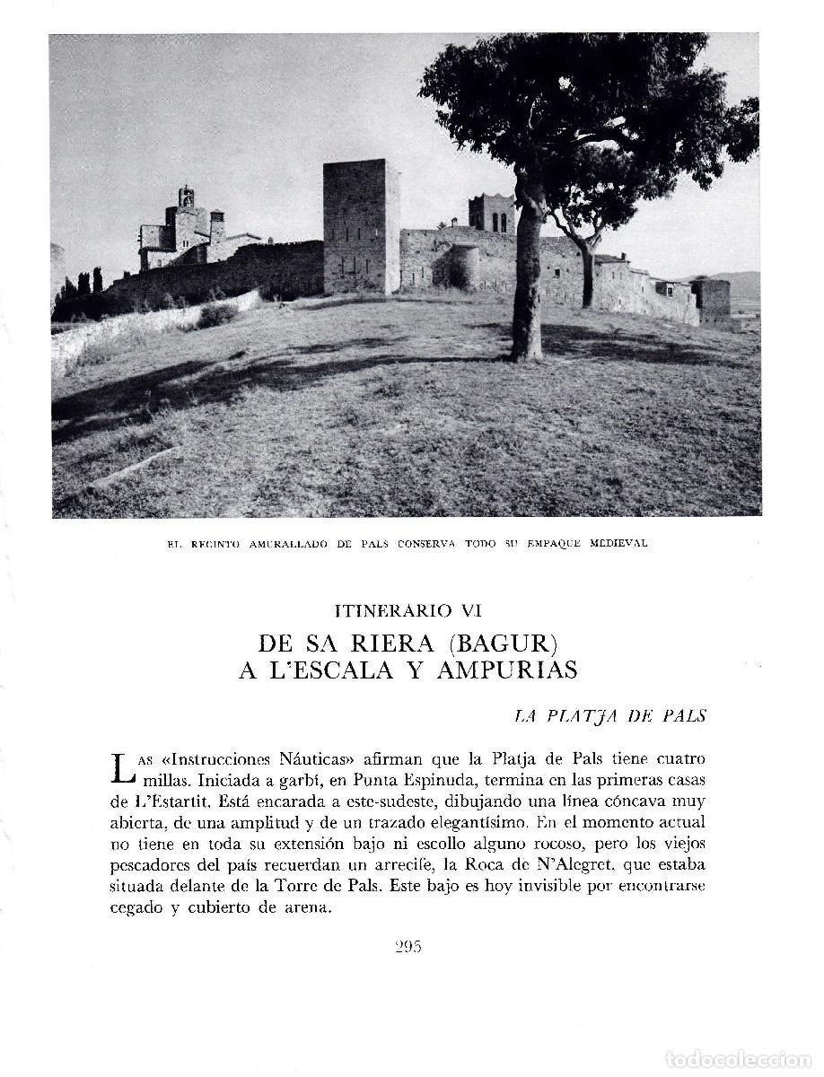 Postales: LAMINA 5763:Recinto amurallado de Pals - Josep Pla