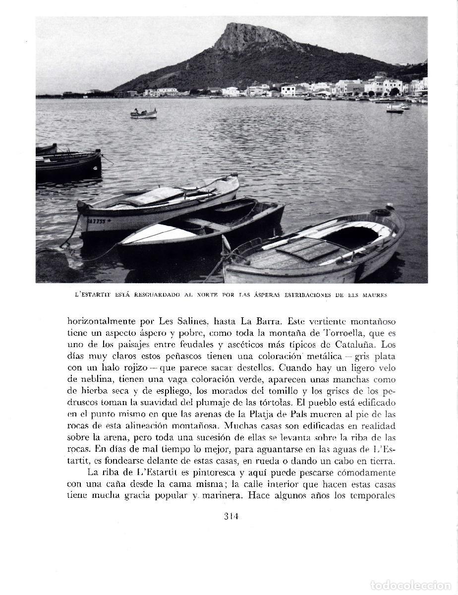 Postales: LAMINA 5771: L Estartit resguardado por Els Maures - Josep Pla