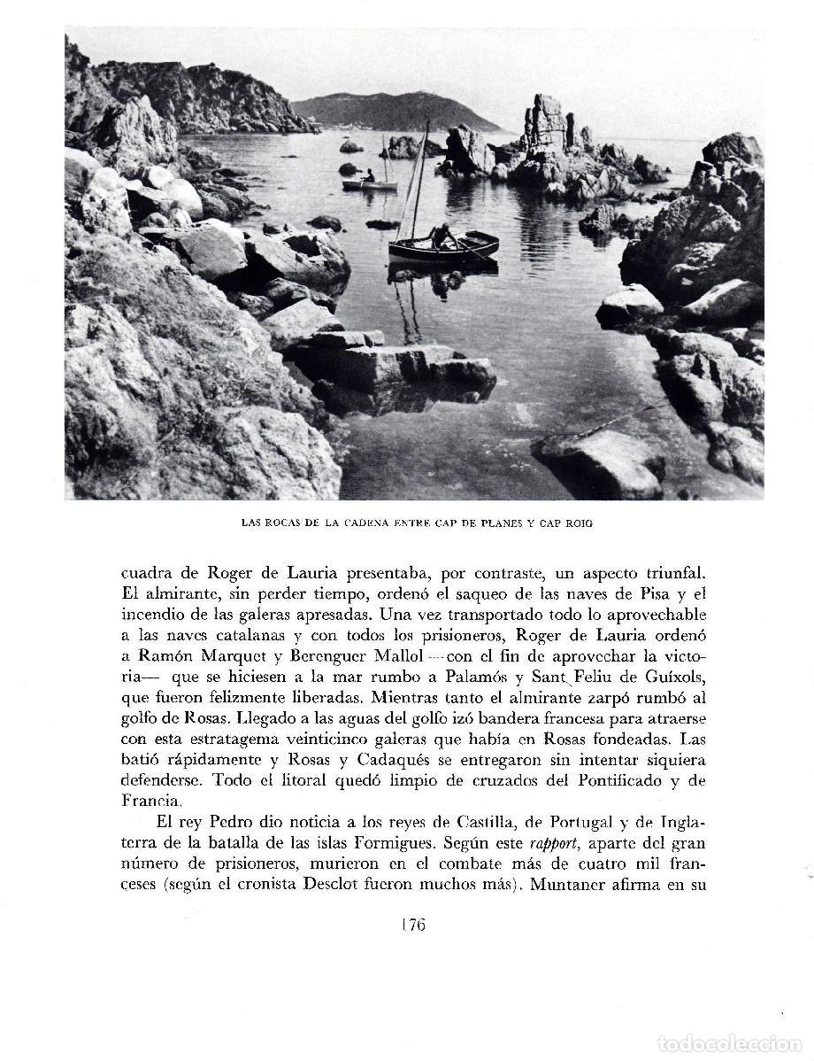 Postales: LAMINA 5711: Rocas de la Cadena entre Cap de Planes y Cap Roig - Josep Pla