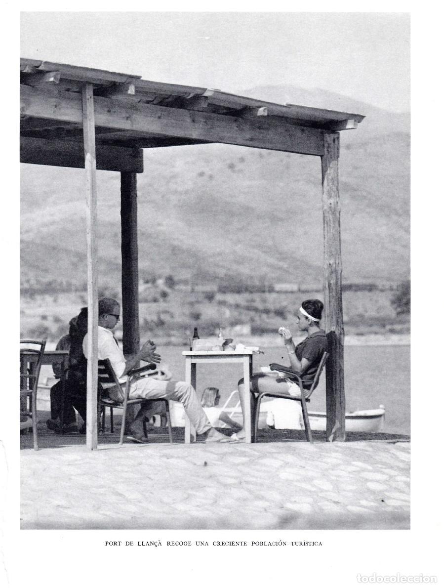 Postales: LAMINA 5855: Port de Llan&ccedil;a poblacion turistica - Josep Pla