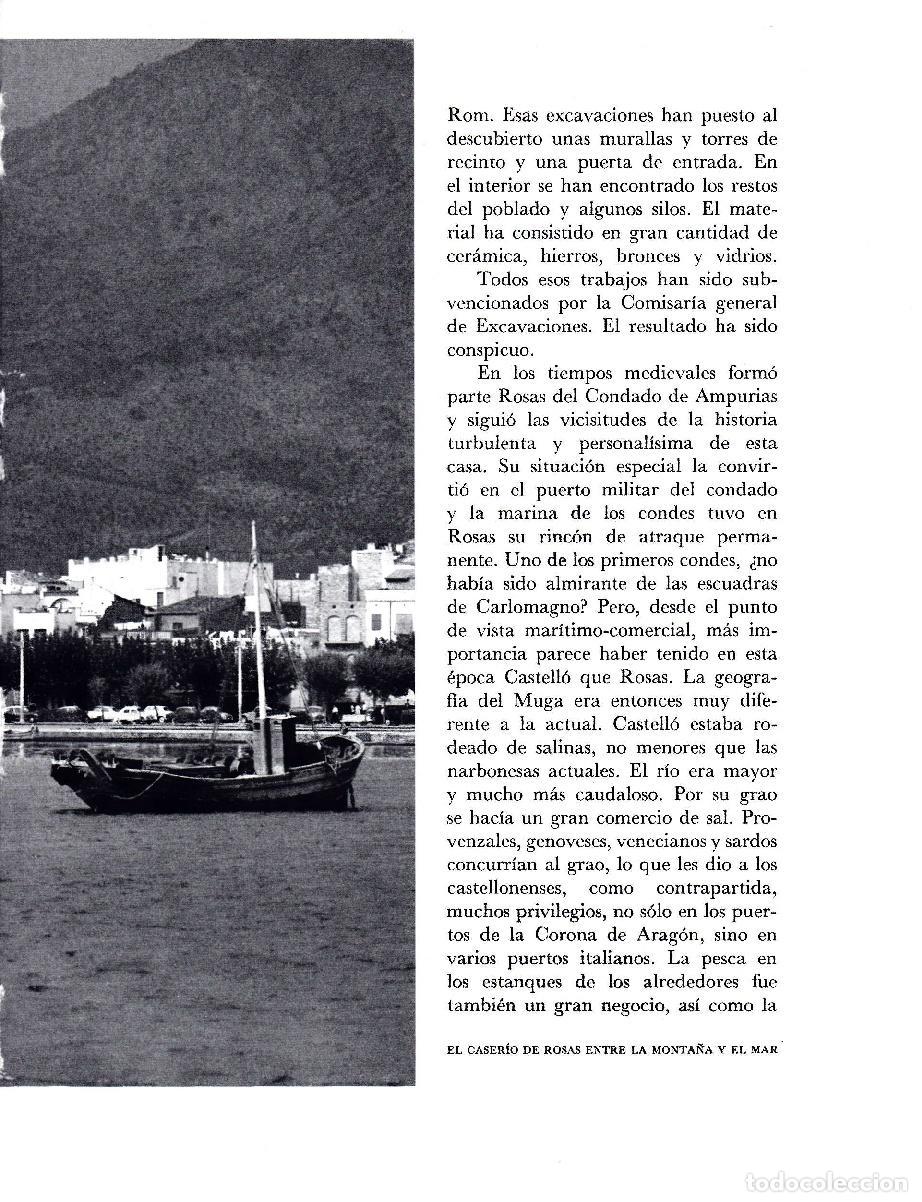 Postales: LAMINA 5802: Rosas entre mar y monta&ntilde;a - Josep Pla