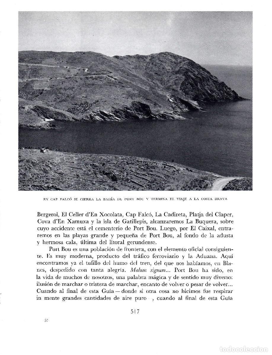 Postales: LAMINA 5861: Cap Falco en la bahia de Port Bou - Josep Pla