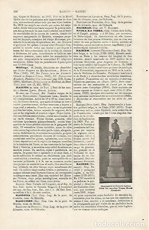 Postkarten: LAMINA ESPASA 15916: Monumento a Robert Raikes en Londres - Varios