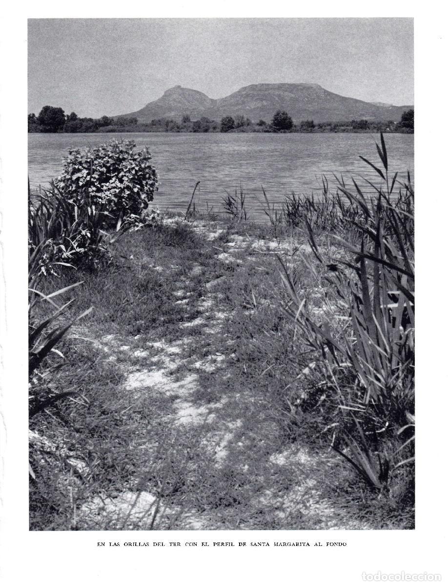 Postales: LAMINA 5770: Ter con Santa Margarita al fondo - Josep Pla