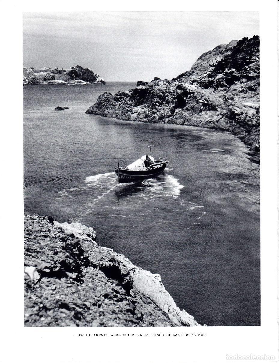 Postales: LAMINA 5837: Arenella de Cupli al fondo El Salt de sa Nau - Josep Pla