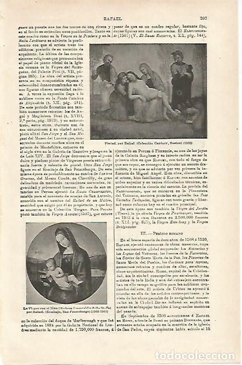 Postkarten: LAMINA ESPASA 15897: Piedad por Rafael - Varios