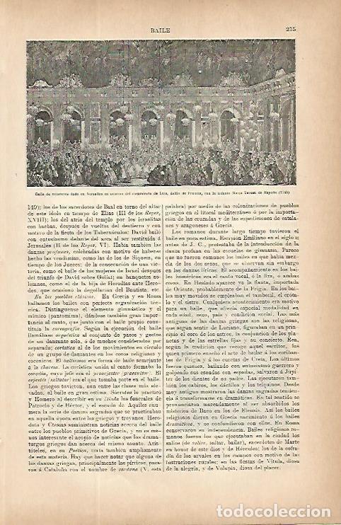 Postales: LAMINA ESPASA 9684: Baile de mascaras en Versalles - Varios