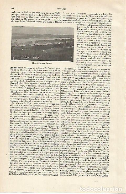 Cartoline: LAMINA ESPASA 15531: Lago de Banyoles Girona - Varios