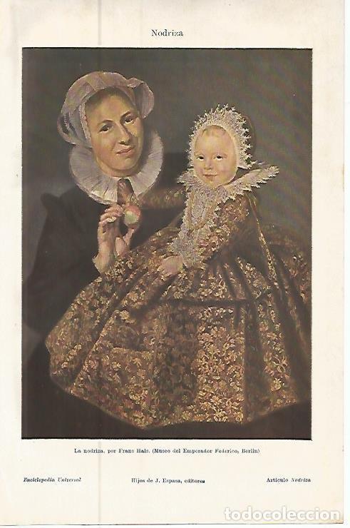 Postkarten: LAMINA ESPASA 9518: La nodriza por Hals - Varios