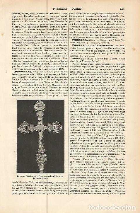 Postais: LAMINA ESPASA 10533: Cruz de Porreras Mallorca - Varios