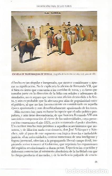 Postais: LAMINA COSSIO 50315: Escuela de Tauromaquia de Sevilla de la revista La Lidia 6 julio 1887 - Varios