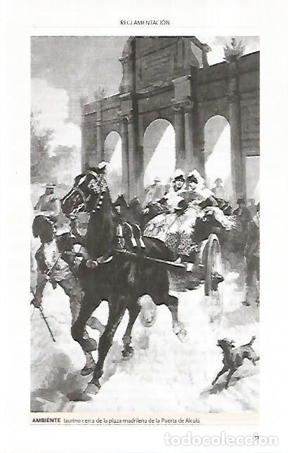 Postais: LAMINA COSSIO 50545: Ambiente taurino cerca de la Puerta de Alcala Madrid - Varios