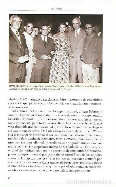 Postkarten: LAMINA COSSIO 50460: Juan Belmonte JM Peman Alvaro Domecq Esther Williams y El Litri - Varios