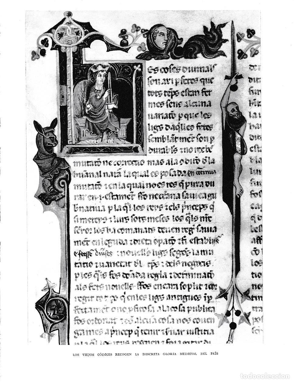 Postcards: LAMINA 5872: Codices de la discreta gloria medieval del pais - Joan Fuster