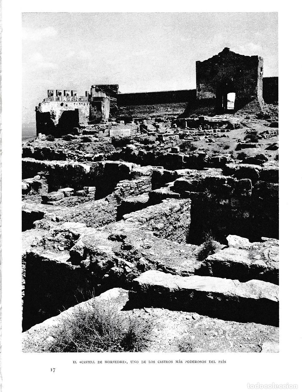 Cartes Postales: LAMINA 5947: Castell de Morvedre uno de los castros mas poderosos del pais - Joan Fuster