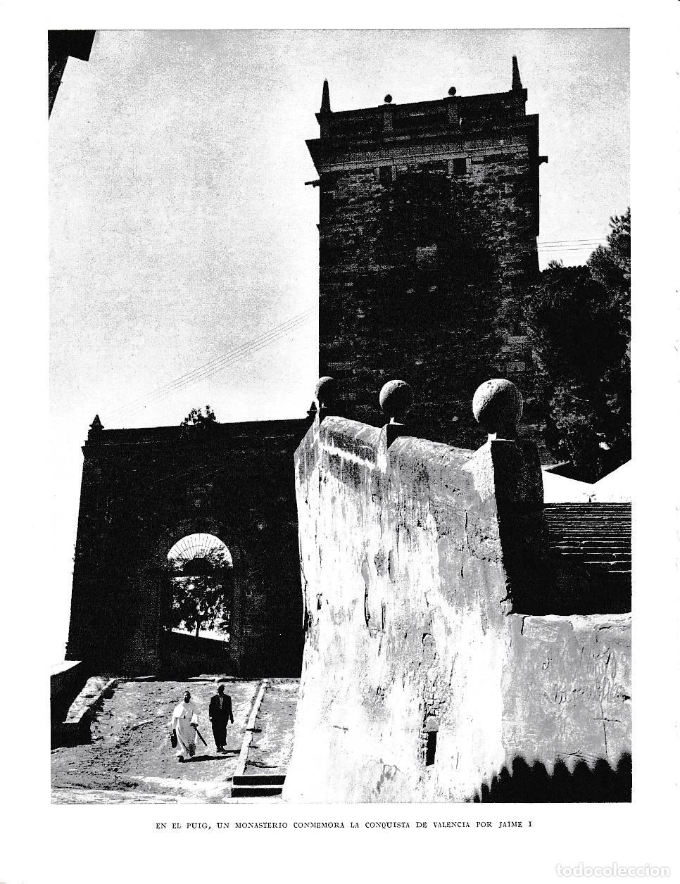 Postales: LAMINA 5944:En el Puig un monasterio conmemora la conquista de Valencia por Jaume I - Joan Fuster
