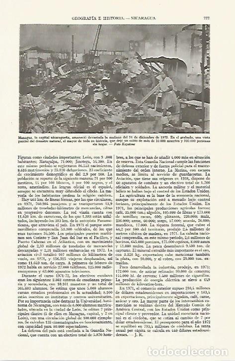 Postkarten: LAMINA ESPASA 13432: Managua (Nicaragua) - Varios