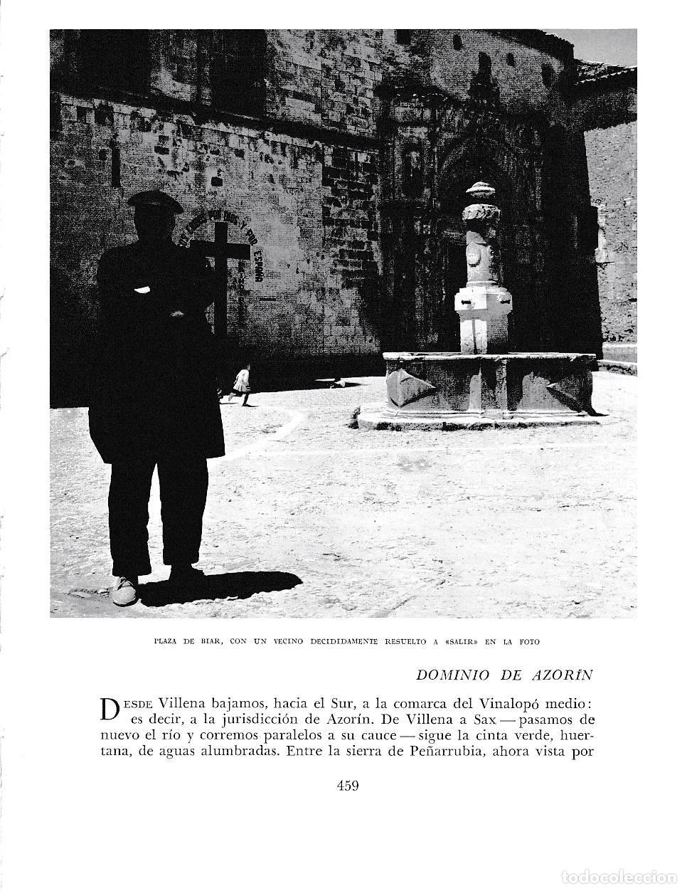 Postais: LAMINA 6061: Plaza de Biar - Joan Fuster