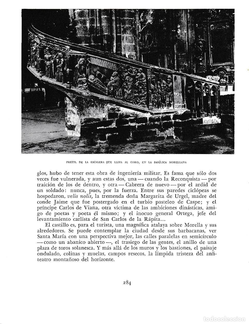 Postkarten: LAMINA 5989: Petril de la escalera del coro en la Basilica de Morella - Joan Fuster