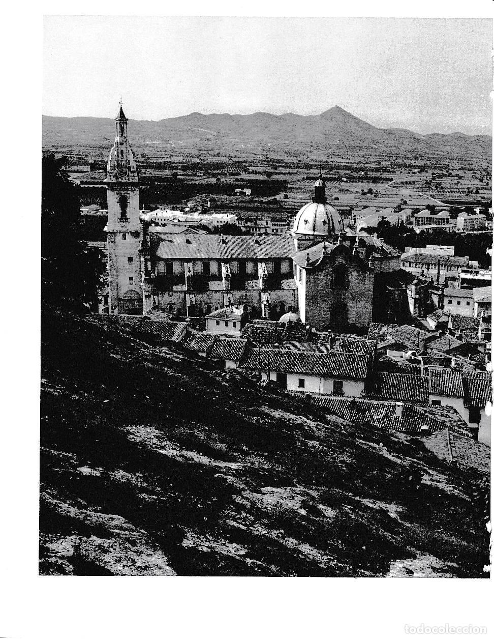 Postkarten: LAMINA 6013: Jativa api&ntilde;ada entorno a su Seo - Joan Fuster