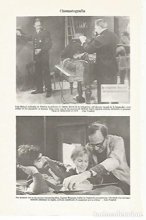 Postales: LAMINA ESPASA 13337: Escena de Le Charme discret de la bourgeoisie de Bu&ntilde;uel - Varios