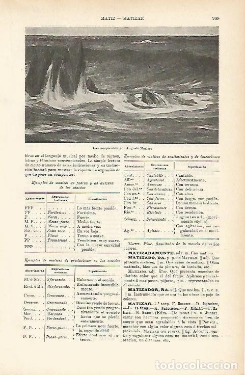 Postales: LAMINA ESPASA 1195: Las rompientes obra de Matisse - Varios Autores