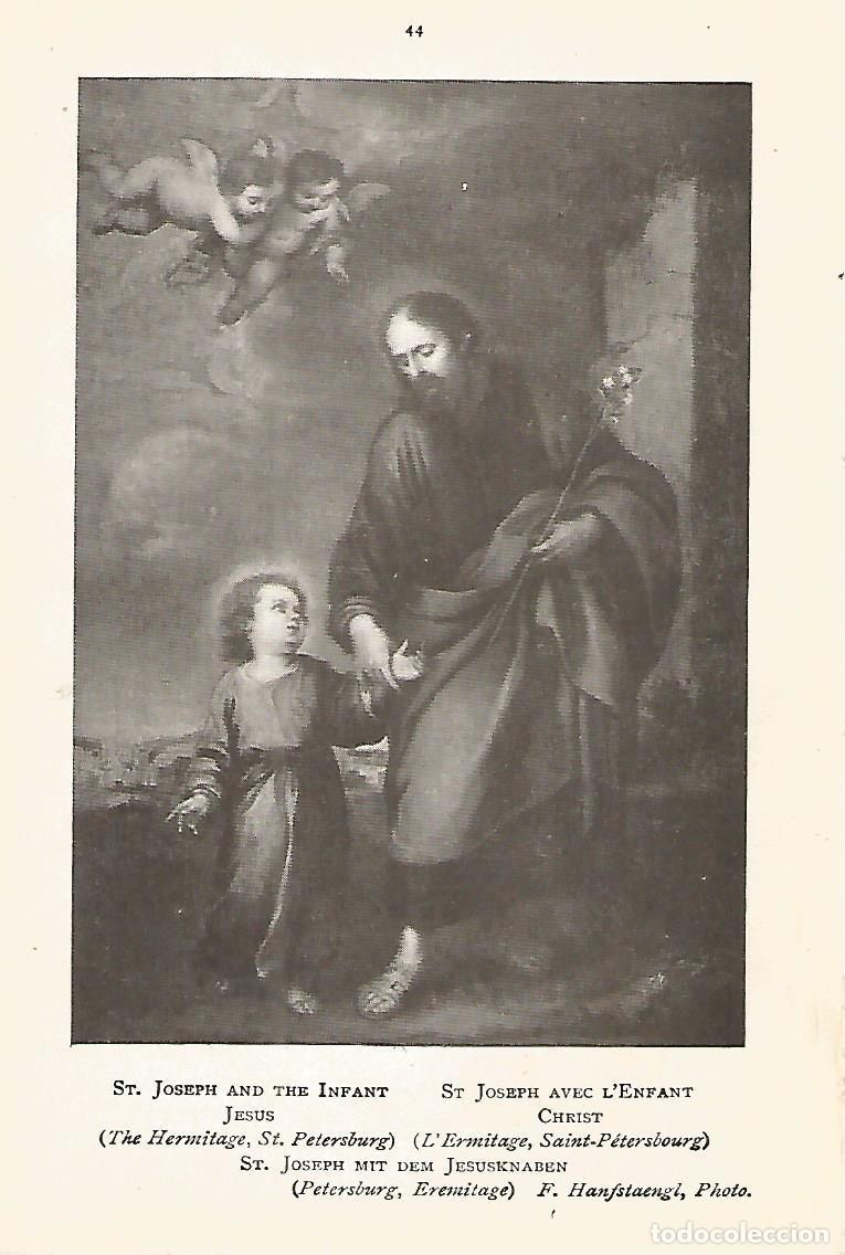 Postcards: Lamina 145: MURILLO. San Jose y el Ni&ntilde;o Jesus - Varios