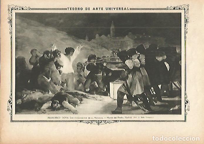 Postkarten: LAMINA 1255. GOYA. Los fusilamientos de la Moncloa - Varios