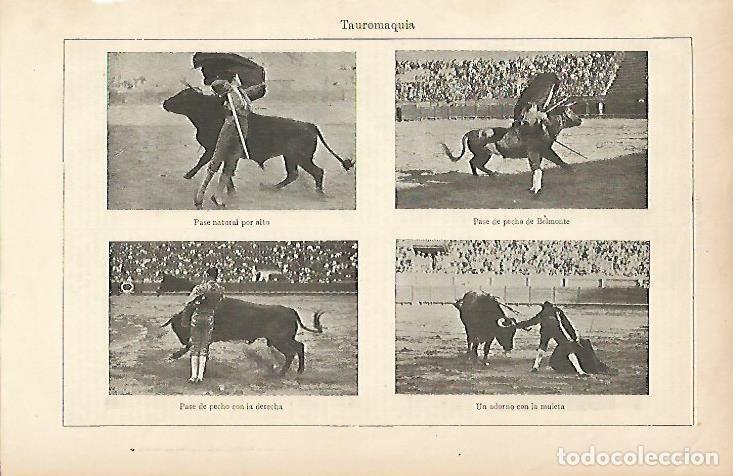 Postcards: LAMINA ESPASA 5779: Pases de tauromaquia por Belmonte - Varios Autores