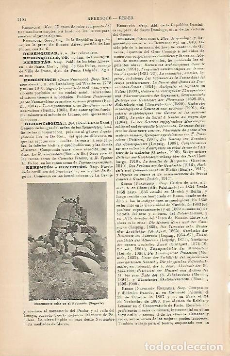 Postcards: LAMINA ESPASA 5100: Monumento celta en el Rebenton Segovia - Varios Autores