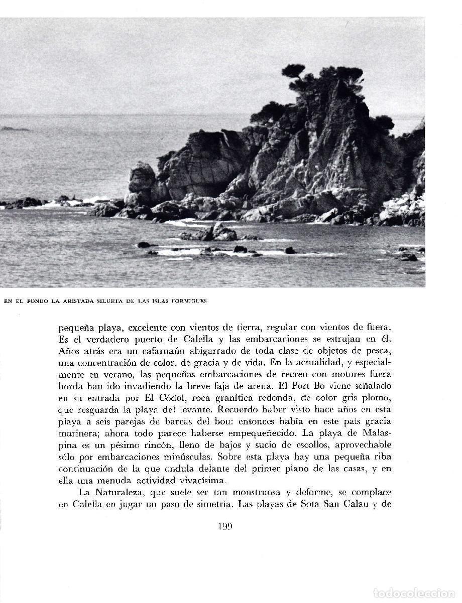 Postales: LAMINA 5722: Les roques de Els Forcats y las islas Formigues - Josep Pla