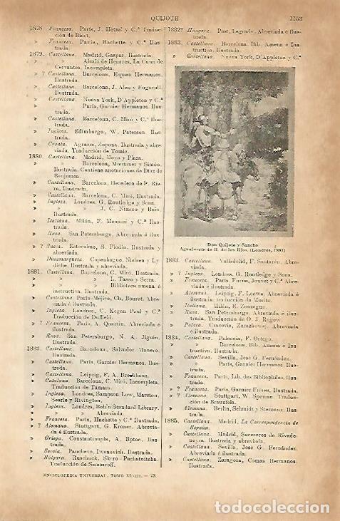 Postales: LAMINA ESPASA 3832: Don Quijote y Sancho - Varios Autores