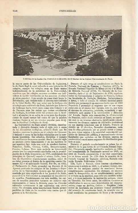 Postkarten: LAMINA ESPASA 12146: Fundacion Deutsch de la Meurthe en Paris - Varios