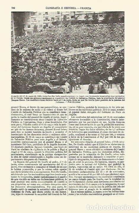 Postkarten: LAMINA ESPASA 21734: Manifestaciones en Argel en 1958 - Varios