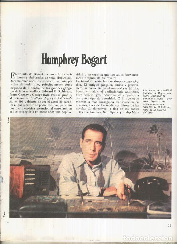 Postcards: Humphrey Bogart: 24 paginas, 50 fotos color y blanco/negro - varios