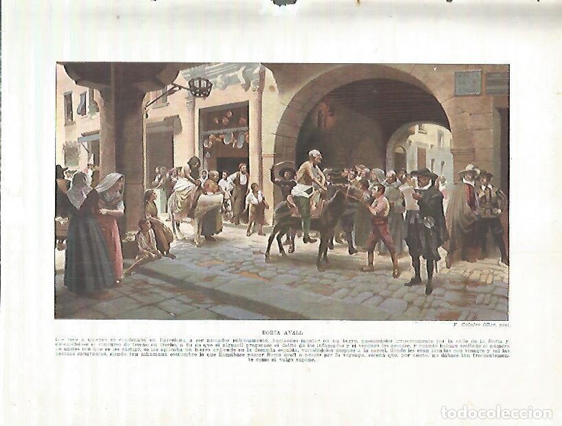 Postcards: LAMINA 9102: Boria avall (reo condenado en Barcelona) - Manuel Rodriguez Codola