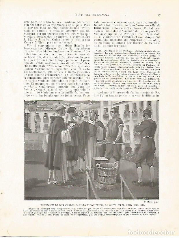 Postcards: LAMINA 9131: Ejecucion de Carlos Padilla y Pedro de Silva en Madrid en 1648 - Manuel Rodriguez Codol