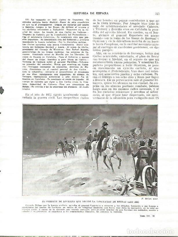 Cartoline: LAMINA 9298: Batalla de Luchana de 1836 - Manuel Rodriguez Codola