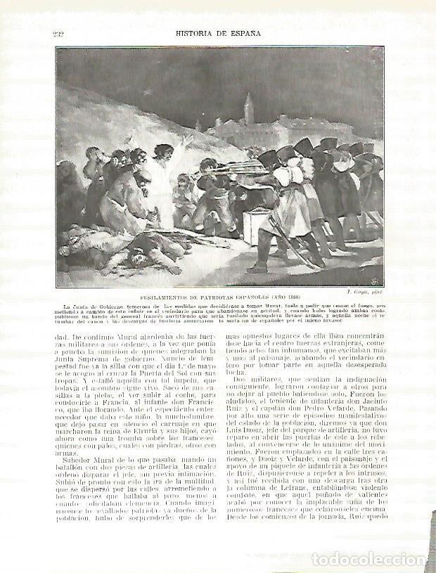 Cartoline: LAMINA 9233: Los fusilamientos del 1808 por Goya - Manuel Rodriguez Codola