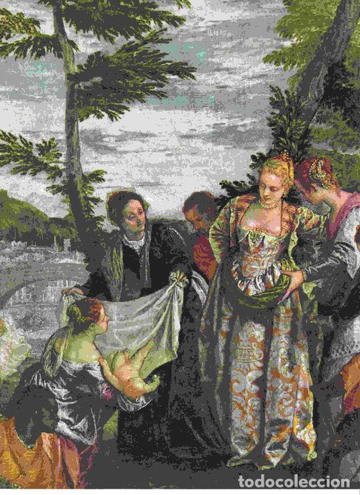 Postcards: LAMINA 6672: Paolo Caliari llamado Veronesse Moises salvado de las aguas - Varios