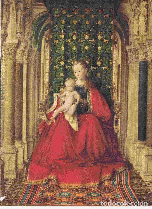 Cartoline: LAMINA 6612: Jan Van Eyck La Virgen en el Trono - Varios