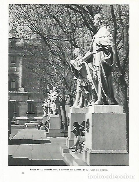 Postales: LAMINA 8925: Plaza de Oriente Madrid - G. Gomez de la Serna