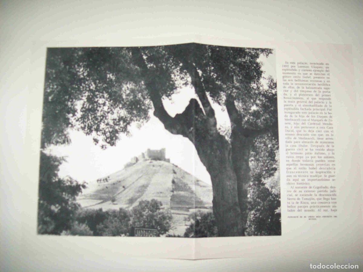 Postales: LAMINA 8864: Jadraque Guadalajara - G. Gomez de la Serna