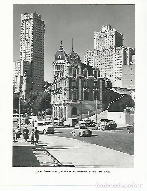 Postales: LAMINA 8923: Calles de Madrid - G. Gomez de la Serna