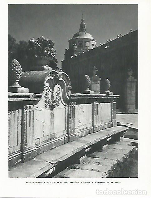 Postkarten: LAMINA 8988: Detalle del Palacio de Aranjuez Madrid - G. Gomez de la Serna