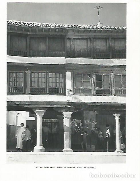 Postales: LAMINA 9099: Plaza Mayor de Almagro Ciudad Real - G. Gomez de la Serna