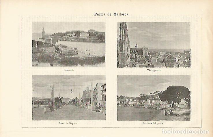 Postkarten: LAMINA ESPASA 1496: Palma de Mallorca - Varios Autores