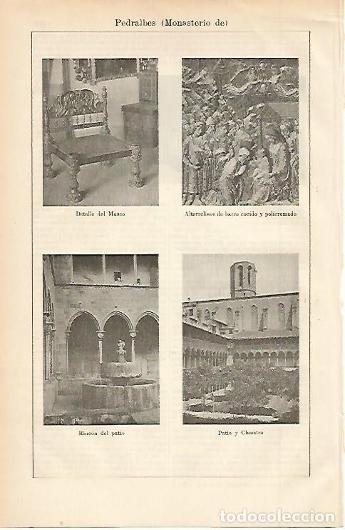 Cartoline: LAMINA ESPASA 2391: Monasterio de Pedralbes Barcelona - Varios Autores