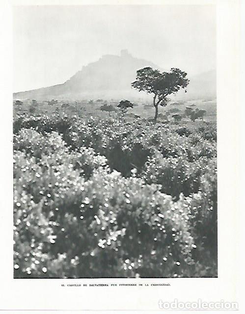 Postales: LAMINA 9091: Castillo de Salvatierra Ciudad Real - G. Gomez de la Serna